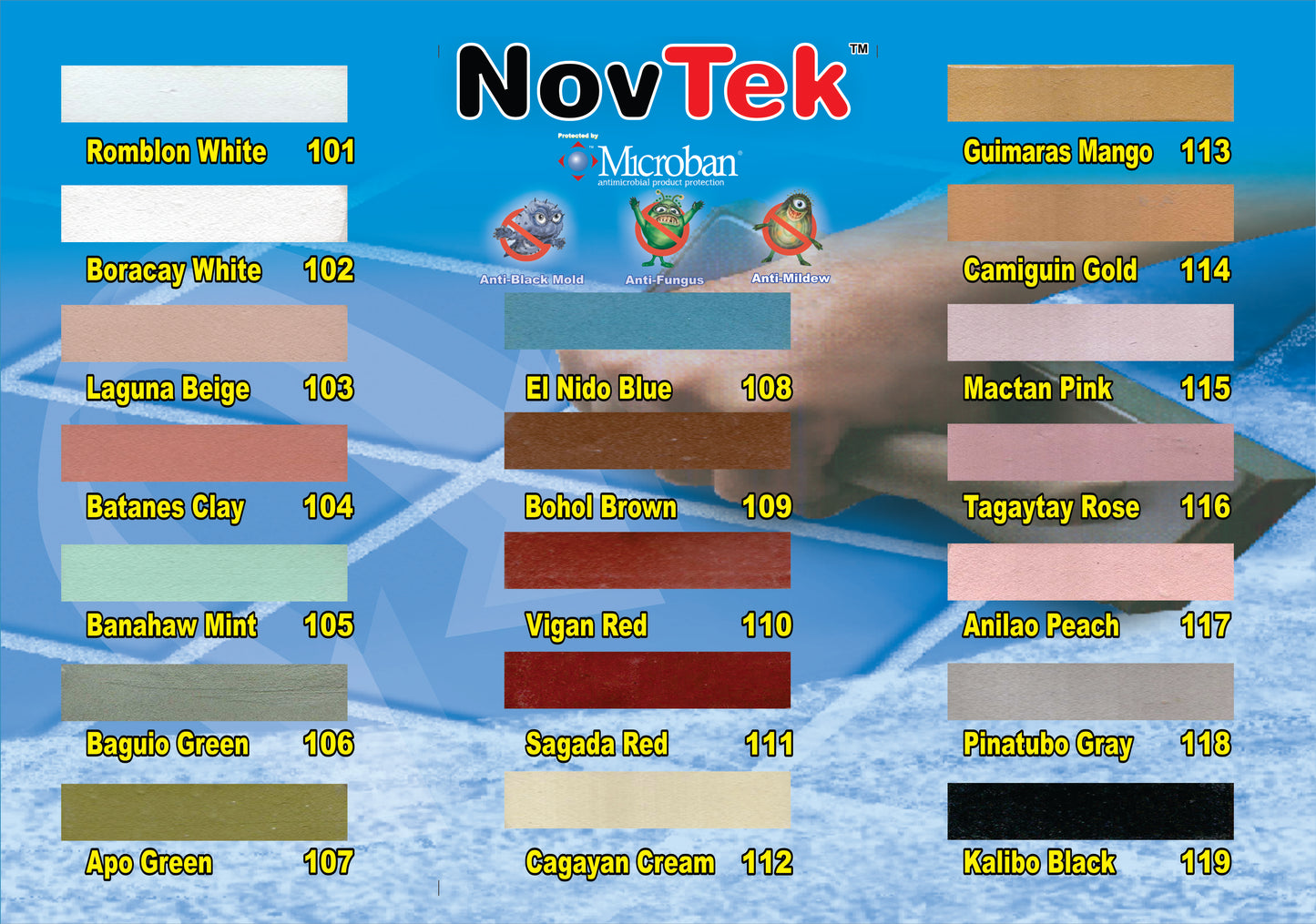 2 KG NOVTEK TILE GROUT