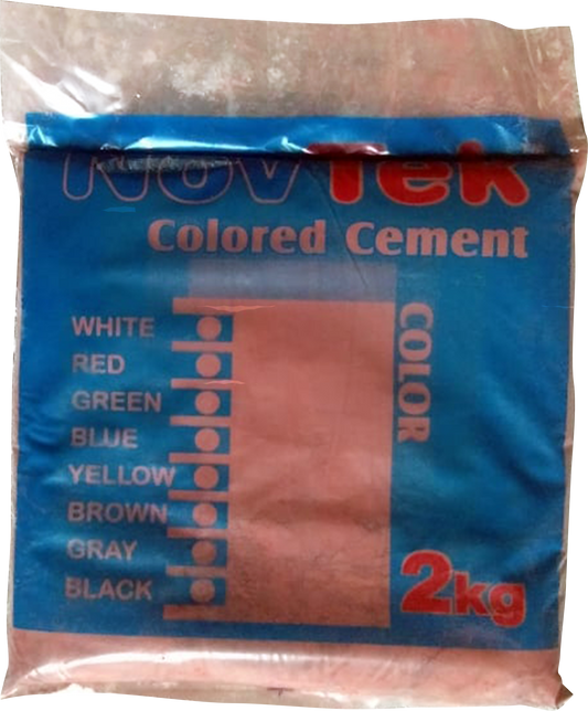 2 KG NOVTEK COLORED CEMENT RED