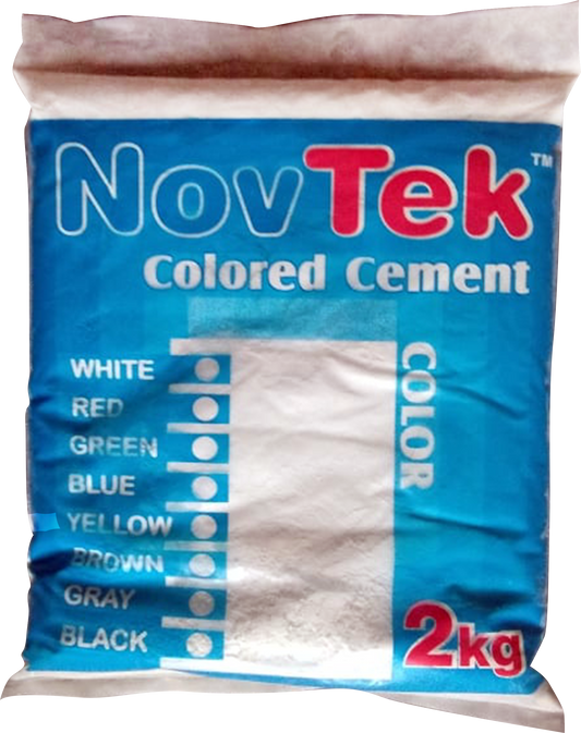 2 KG NOVTEK COLORED CEMENT WHITE