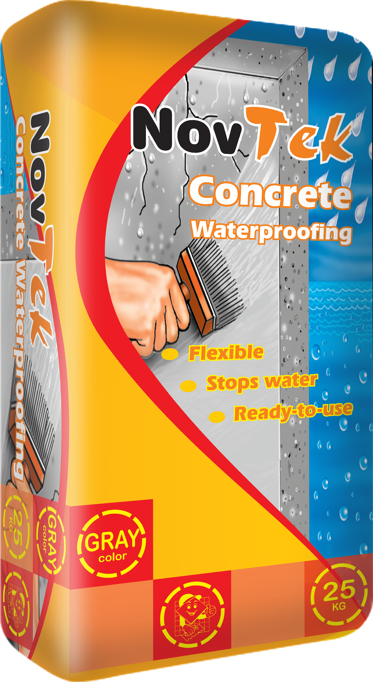 25 KG NOVTEK CONCRETE WATERPROOFING