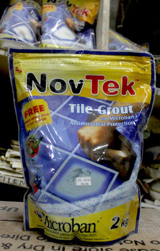 2 KG NOVTEK TILE GROUT 108 EL NIDO BLUE