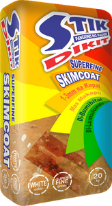 20 KG STIK DIKIT SKIMCOAT SUPERFINE GRAY – Novtek