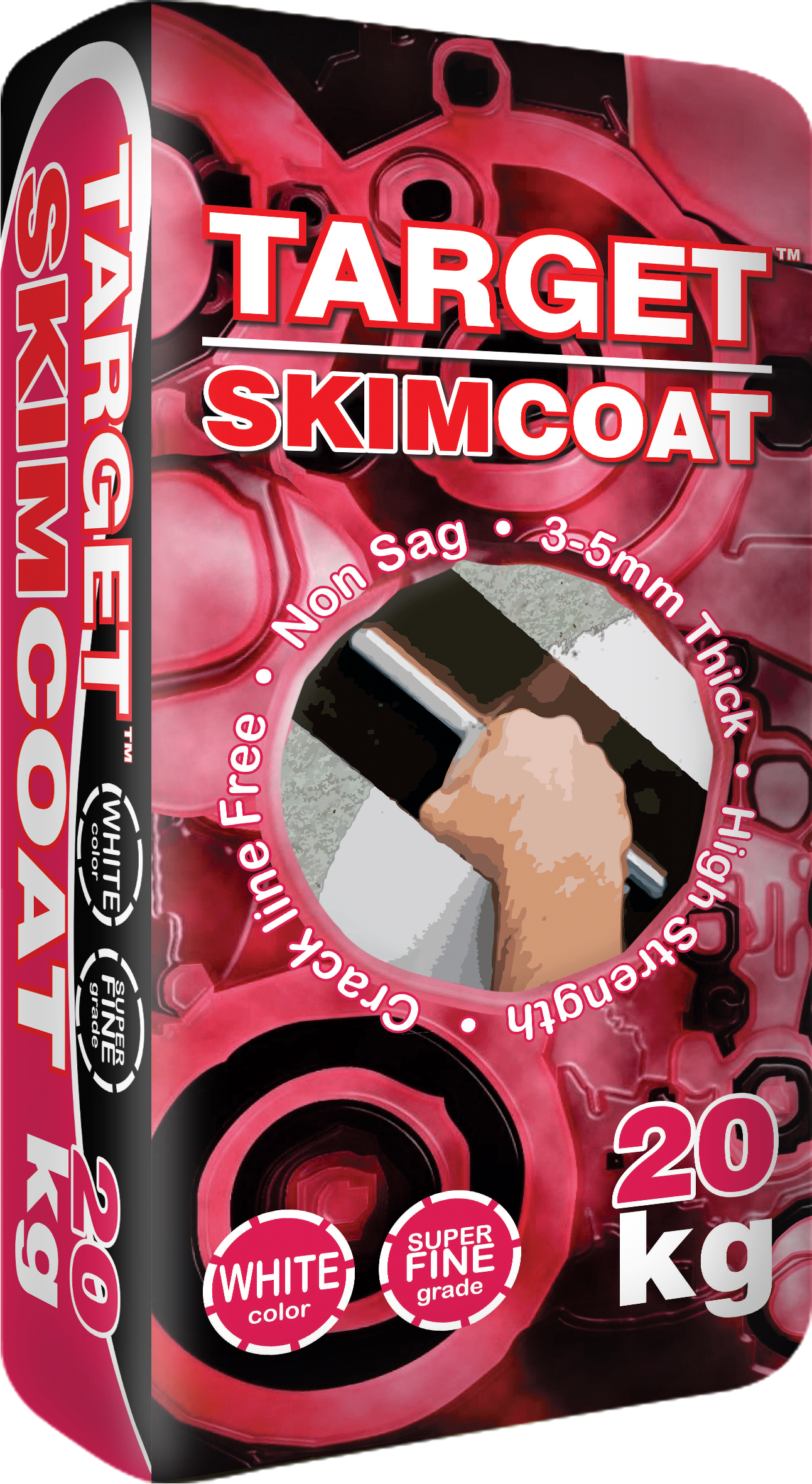 20 KG TARGET SKIMCOAT SUPERFINE GRAY