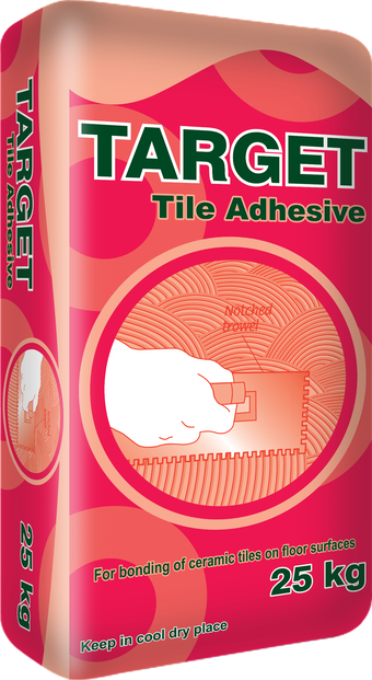 compare product 25 KG TARGET TILE ADHESIVE