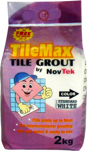 2 KG TILEMAX TILE GROUT 201 PREMIUM WHITE