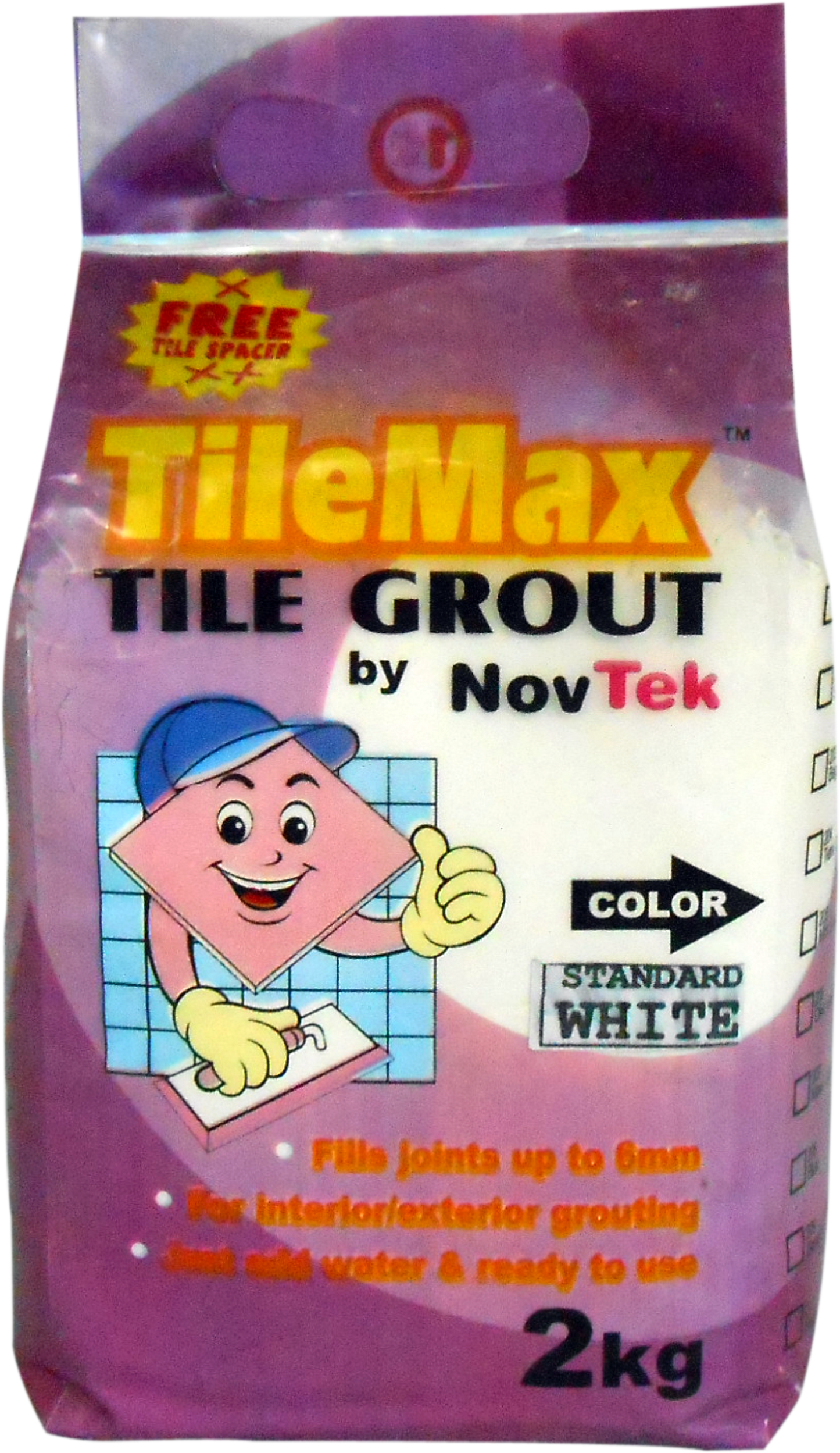 2 KG TILEMAX TILE GROUT