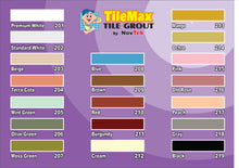 Load image into Gallery viewer, 2 KG TILEMAX TILE GROUT 211 BURGUNDY