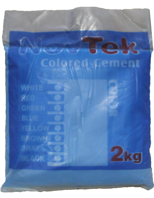 2 KG NOVTEK COLORED CEMENT BLUE