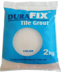 2 KG DURAFIX TILE GROUT 401 PREMIUM WHITE