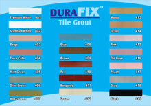 Load image into Gallery viewer, 2 KG DURAFIX TILE GROUT 411 BURGUNDY