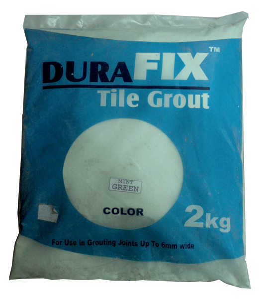 2 KG DURAFIX TILE GROUT 405 MINT GREEN
