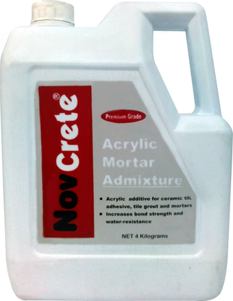 compare product 4 KG NOVCRETE ACRYLIC MORTAR ADMIXTURE
