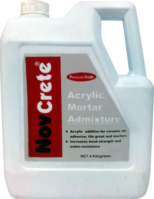 4 KG NOVCRETE ACRYLIC MORTAR ADMIXTURE