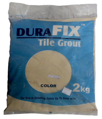 compare product 2 KG DURAFIX TILE GROUT 414 OCHRE