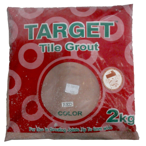 2 KG TARGET TILE GROUT 310 RED