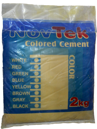 compare product 2 KG NOVTEK COLORED CEMENT YELLOW